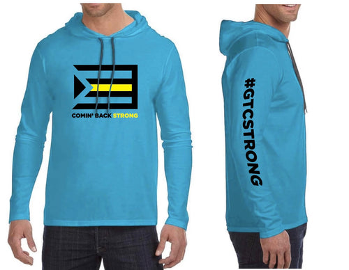 COMIN BACK STRONG! long sleeve hoodie tee