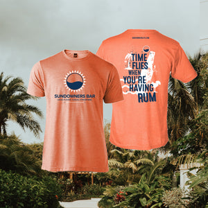 Sundowners Bar "Time flies" shirt